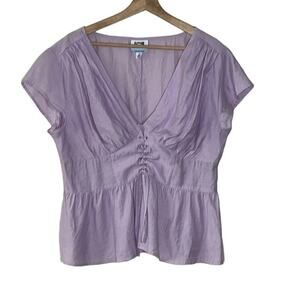 FUTURE COLLecTIVE REESE BLUTSTEIN WOMEN'S PEPLUM‎  TOP SIZE XL